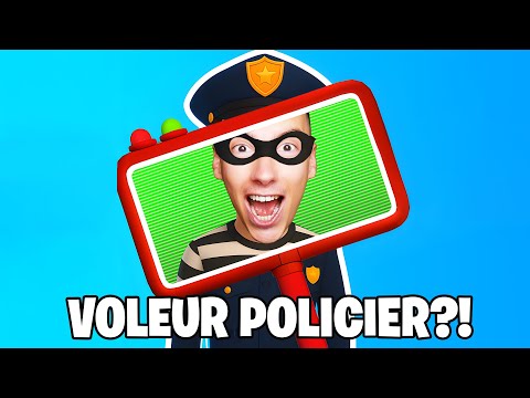 TROUVEZ LE VOLEUR QUI S'EST DÉGUISÉ EN POLICIER !