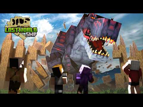 Surviving Minecraft’s Most Dangerous Dinosaur SMP