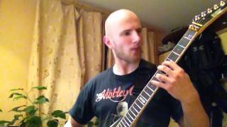 Dethklok - Bloodrocuted (guitar cover with solo)