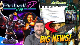 Pinball FX VR New Williams Games & Atgames Zen Studios Update!