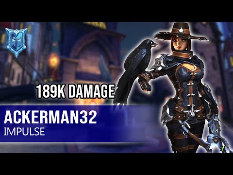 189K Damage Ackerman32 Cassie Paladins Competitive (Diamond) IMPULSE