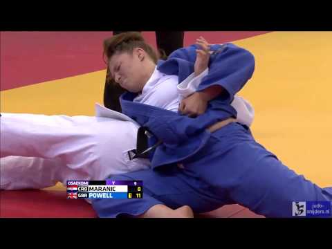 Judo 2014 Grand Prix Budapest: Maranic (CRO) - Powell (GBR) [-78kg] bronze