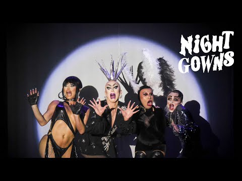 Sasha Colby, Sasha Velour La Zavaleta, Sweaty Eddie, at Sasha Velour's NightGowns, January 2023