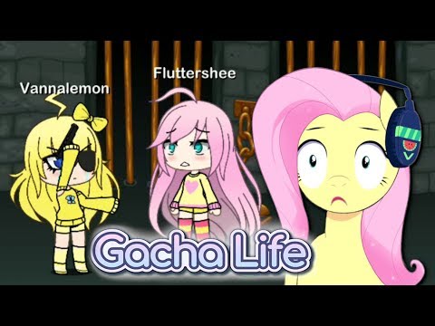 VANNALEMON, DON'T! | Fluttershy REACTS to YOUR Gacha Life Vids