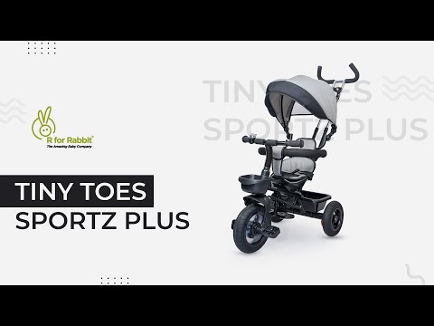 R FOR RABBIT TINY TOES SPORTZ PLUS TRICYCLE WITH A 360-DEGREE ROTATABLE SEAT INSTALLATION VIDEO