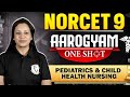 AIIMS NORCET 9 Pediatrics CHN ONE SHOT AAROGYAM Series NORCET 9 Preparation Norcet Oneshot