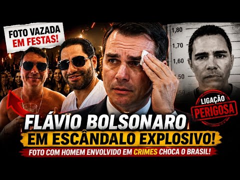 VAZOU! FOTO DE FLÁVIO BOLSONARO EM FESTA PROVOCA TEMPESTADE POLÍTICA E REPERCUSSÃO