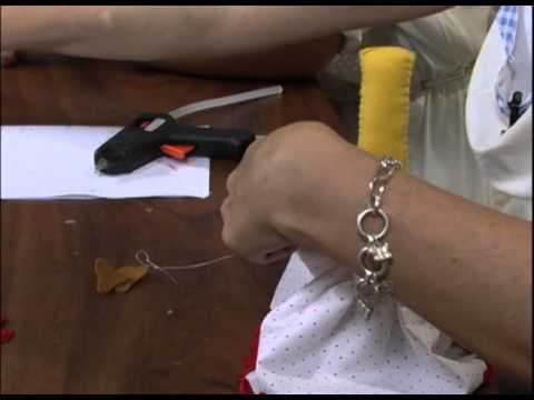 Mulher.com 31/12/2012 Rosemary Ansante -- Girafa em Feltro 2/2