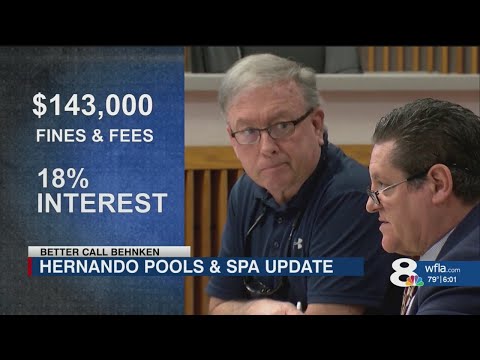 West Hernando Pools and Spas owner surrenders license, amid investigation