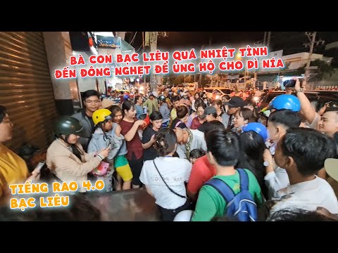 Tiếng Rao 4.0 | Khán giả Bạc Liêu vây kín Color Man ở điểm ghi hình để ủng hộ cho Dì Nía Tai Yến