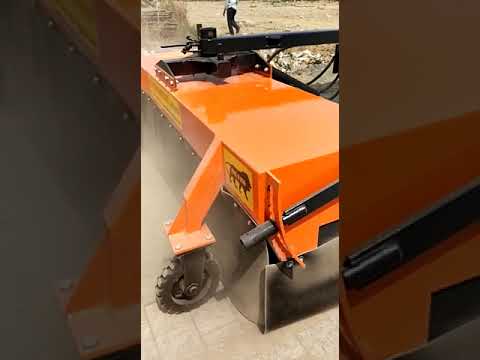 Tractor Mounted Road Sweeper Machine