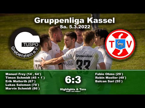 +++ Gruppenliga Kassel +++ Tuspo Grebenstein - TSV Zierenberg 6:3 (2:1) Highlights und Tore!