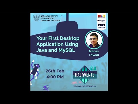 Make With HackVerse | Your First Desktop Application Using Java and MySQL