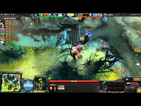 Liquid vs Union Gaming Game 1 - ESL One Dota 2 Playoffs - Capitalist & Pimpmuckl