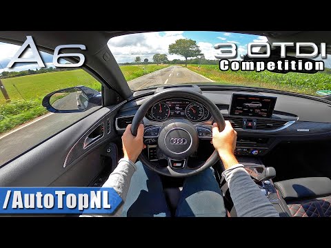 Audi A6 Competition 3.0 BiTDI 326HP POV Test Drive by AutoTopNL