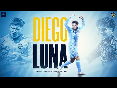 A Future SUPERSTAR 🤩 | Diego "Moon Boy" Luna's Best Goals in the USL! 🌕