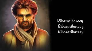 Ullaallaa lyric video hd || petta || second single track ||