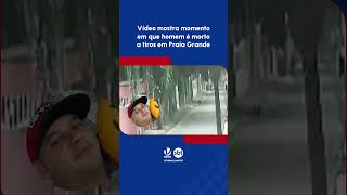 Vídeo mostra momento em que homem é morto a tiros em casa abandonada