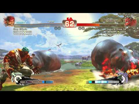 Grey Ellipsis(Evil Ryu) vs Samurai Drew 14(Hakan)
