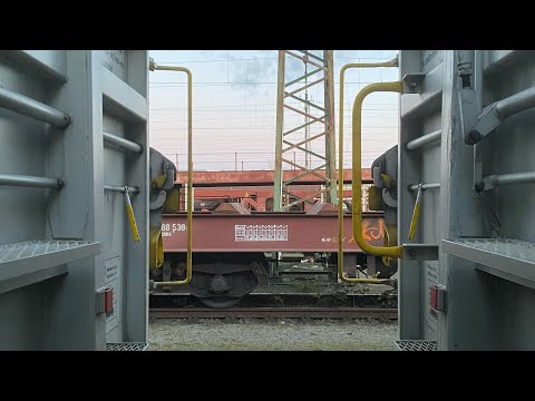 Freight graffiti, full color hall piece + little extra | with Plas & friends