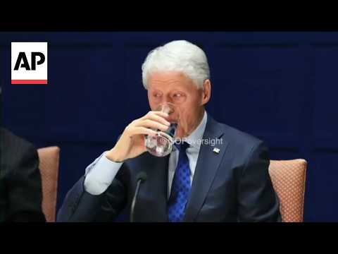 House members ask Bill Clinton a series of questions on Epstein during testimony