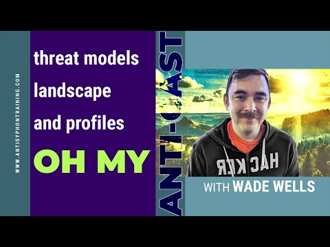Threat Models, Landscape, and Profiles OH MY w/ Wade Wells