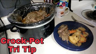 Easy and Tender Crock-Pot Tri Tip
