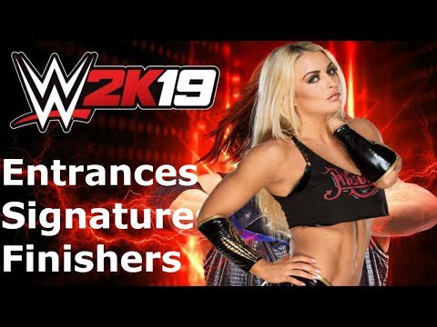 WWE 2K19 Entrance/Signatures/Finishers:  Mandy Rose