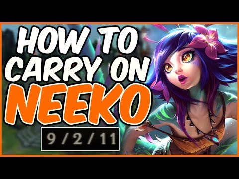 HOW TO CARRY ON NEEKO - Challenger Neeko (FULL GAME LIVE COMMENTARY) - League of Legends