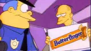 Simpsons Butterfinger mystery part 1