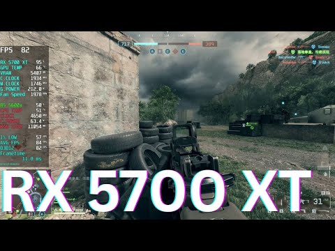 Battlefield 6 Campaign Multiplayer RX 5700 XT 1080P 1440P Gameplay Benchmark