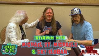 Celebrity Interview with Michael St. Michaels & Sky Elobar from \