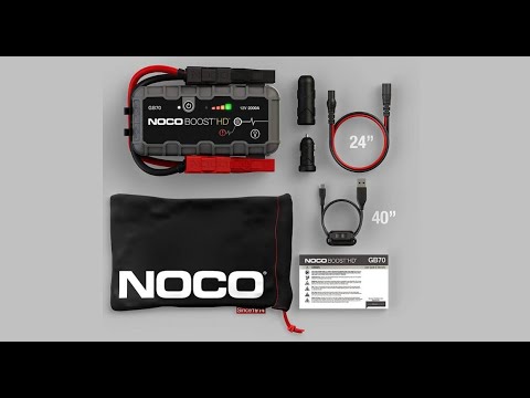 NOCO GB70 BOOST HD Review with Hard Carrying Case GB014