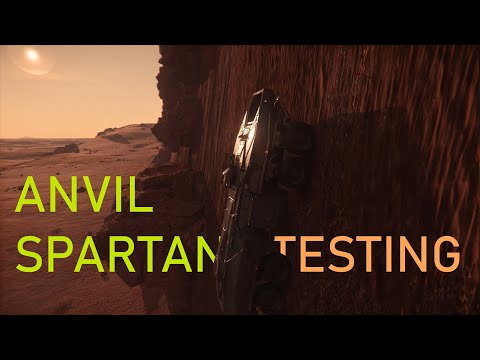 Star Citizen : Anvil Spartan testing