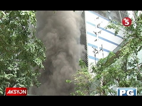 Ginagawang condo sa Pasig, nasunog