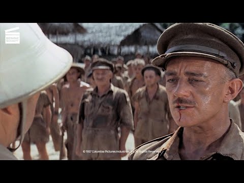 The Bridge on the River Kwai: To hell with your rules (HD CLIP)