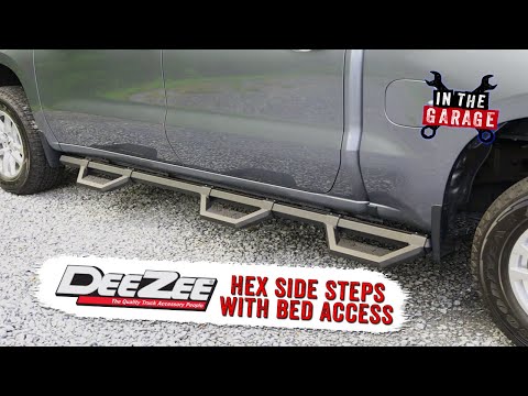DeeZee Hex Side Steps with Bed Access - Features and Benefits