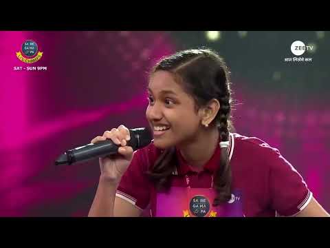 Rafa Yeasmin Sa Re Ga Ma Pa Li'l Champ's || Senorita || Zee TV ||