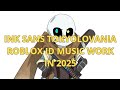 Roblox Inktale Ink Sans TOKYOLOVANIA Roblox Id Music Work In 2025