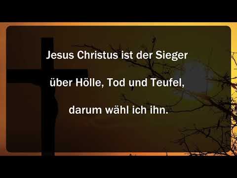 Jesus Christus ist der Sieger von Wolfgang Rahn (mit Text)