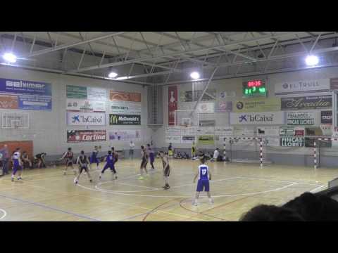Videocrónica Palafolls - Senior B Masculino Cb Maristas Vlc (1ª Jornada TORNEO LLORET 2017)