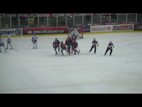 Lausanne HC - GCK Lions || 3-0 07/02/10 || But de Randegger!