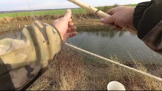 Экран для ловли живца зимой