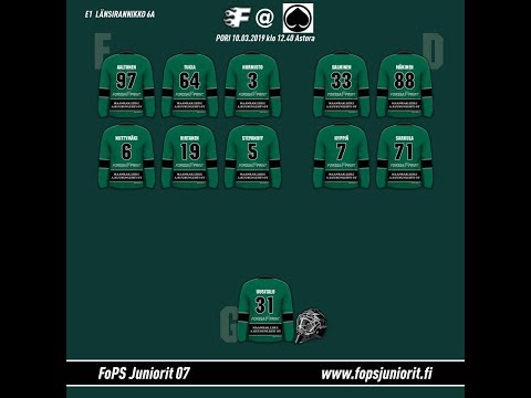 Ässät Panthers vs FoPS07Vihreä 100319