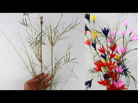 DIY | Best Craft using Bamboo branches | Beautiful Room Decor Idea