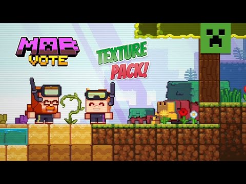 EPIC Minecraft Live MobVote Texture Pack 24x24!!