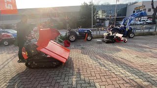 Motocarriola Cingolata Cormidi C 60 BA Cassone Agricolo - Sponde Apribili Sfilabili - Giordano Cairo