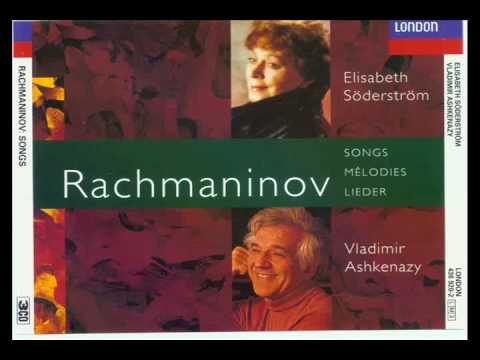 Rachmaninov Lieder Six songs Op 8 (4-5-6)
