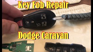 Repairing a Key Fob for a Dodge Caravan.