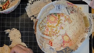 Create a Beautiful Fabric Bowl Step-by-Step Part 2